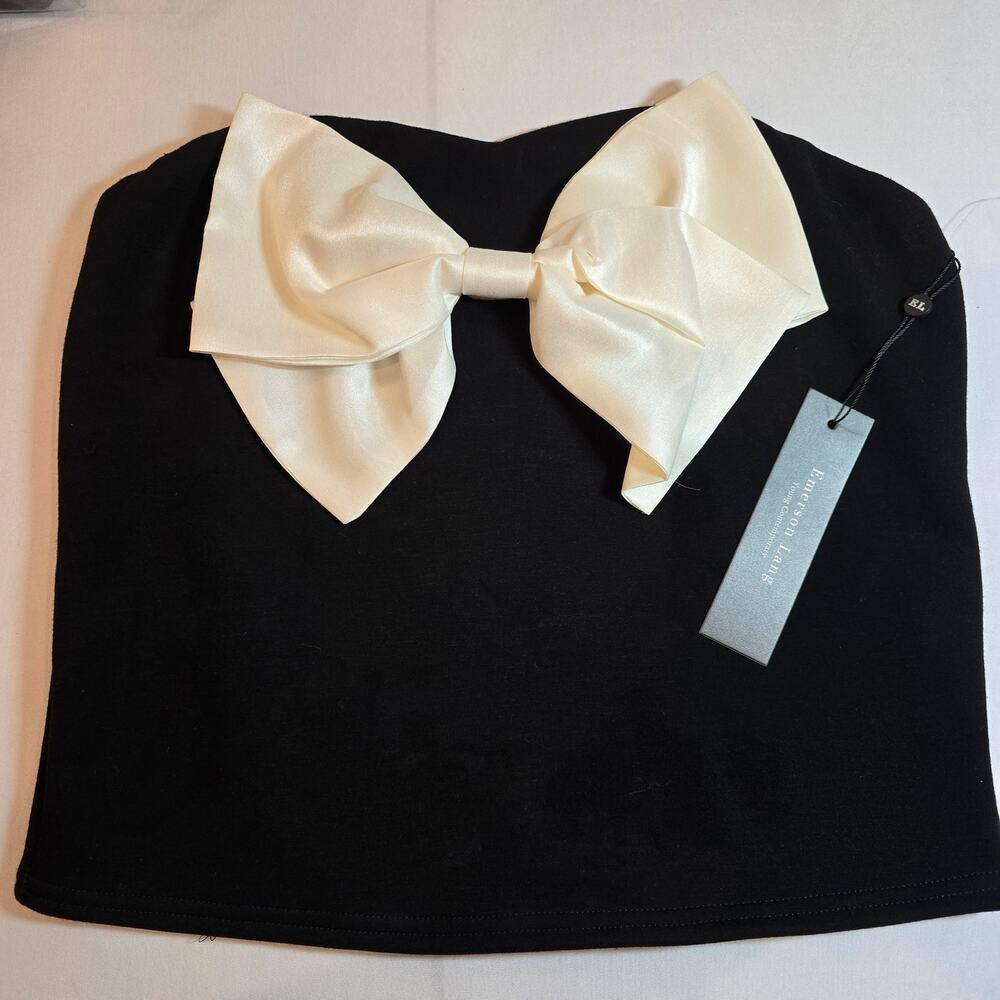 NWT Emerson Lang Bow Tube Top